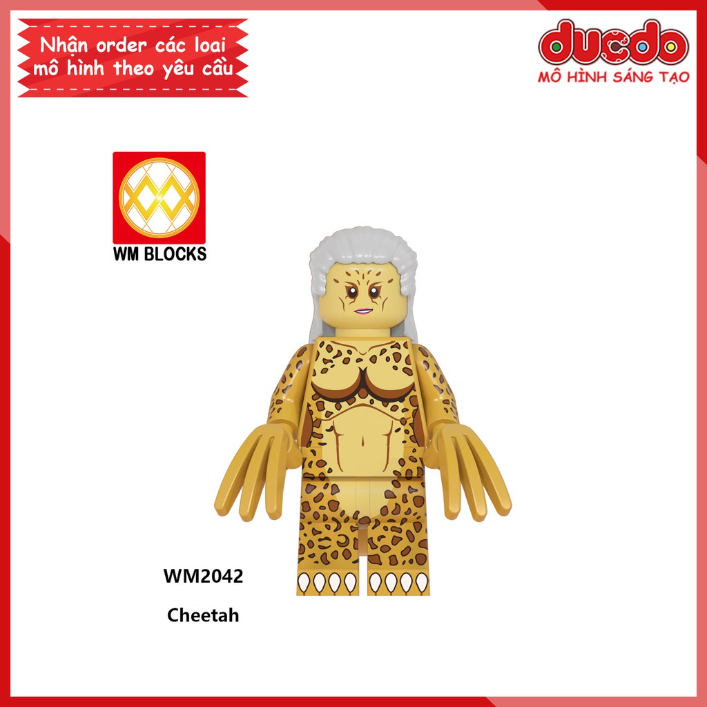 Minifigures Nữ thần chiến binh trong Wonder Woman 1984 - Đồ chơi Lắp ghép Xếp hình Mô hình Mini WM WM6100