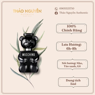Nước hoa mini nam Moschino Toy Boy - Hàng chính hãng