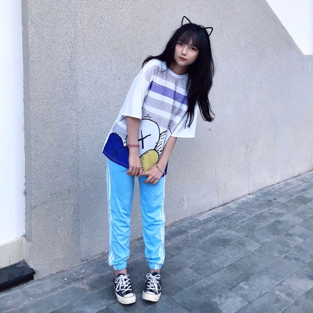 Áo Thun Unisex 3D Tay Lở KAWS Ảnh Thật