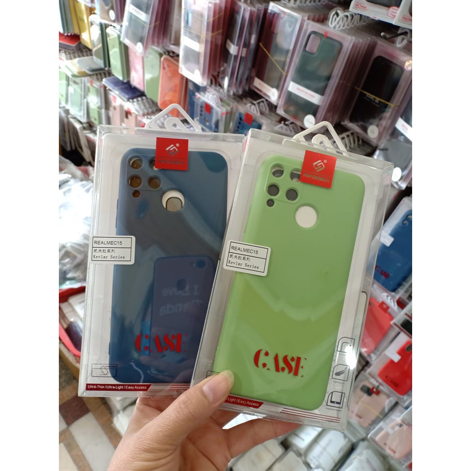 Ốp lưng dẻo màu KT Cho Oppo Redme C11, Realme C12, Realme C15