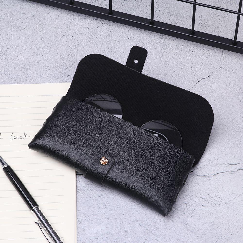 MAXG Hộp Đựng Kính Chất Liệu Da PU Phong Cách Cổ Điển Giá Đỡ