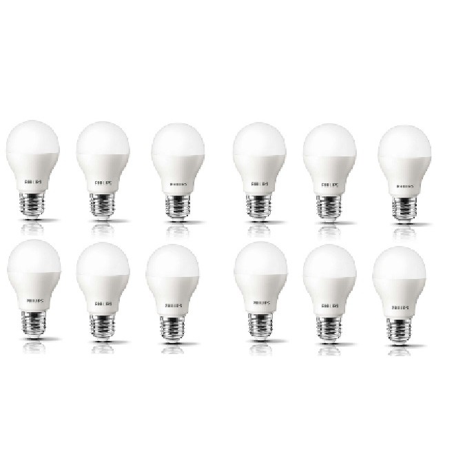 Bộ 12 Bóng đèn Philips LED ESS LEDBulb 5W đuôi E27 230V A60