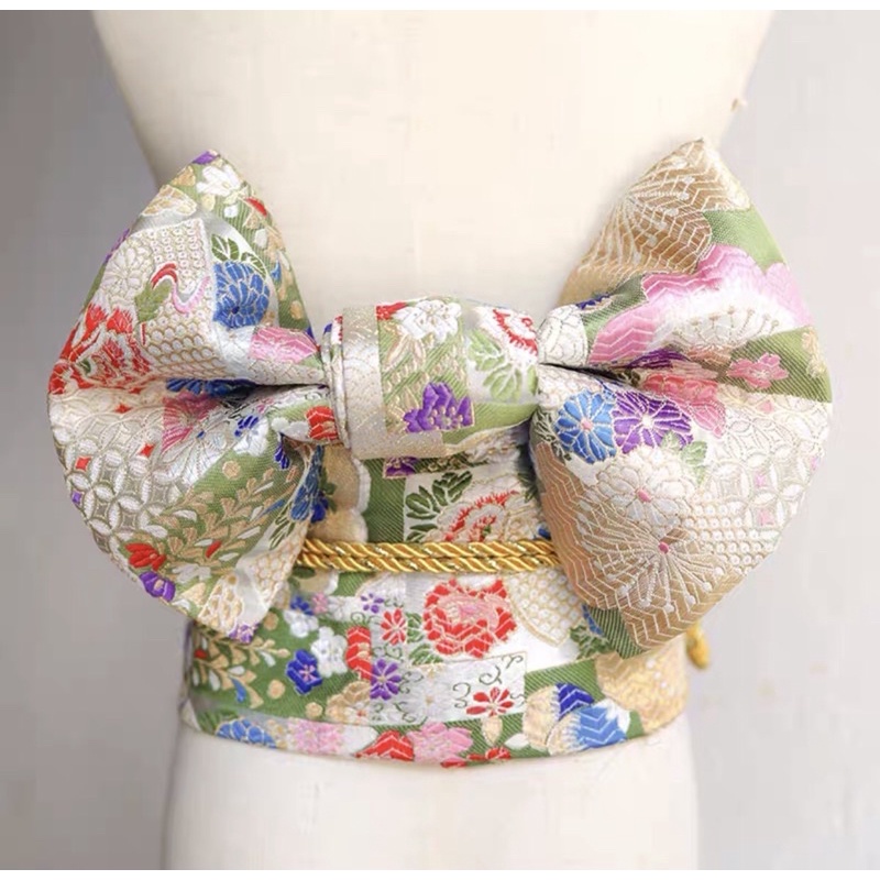 Obi  gấm cao cấp mặc cùng yukata Kimono