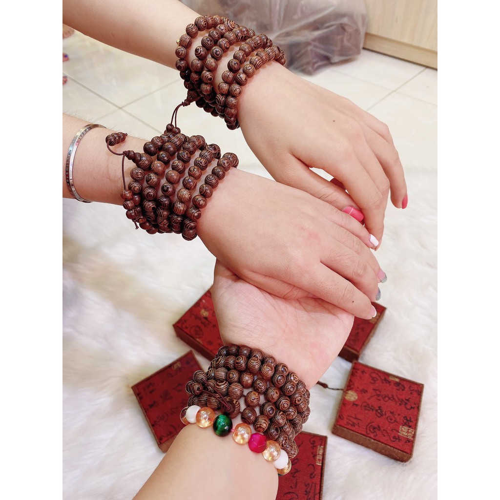 Vòng tay trầm hương, chuỗi tràng hạt cho nam và nữ melisashop99 | BigBuy360 - bigbuy360.vn