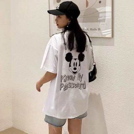 Áo thun Unisex tay lỡ_ Form dưới 70kg | BigBuy360 - bigbuy360.vn