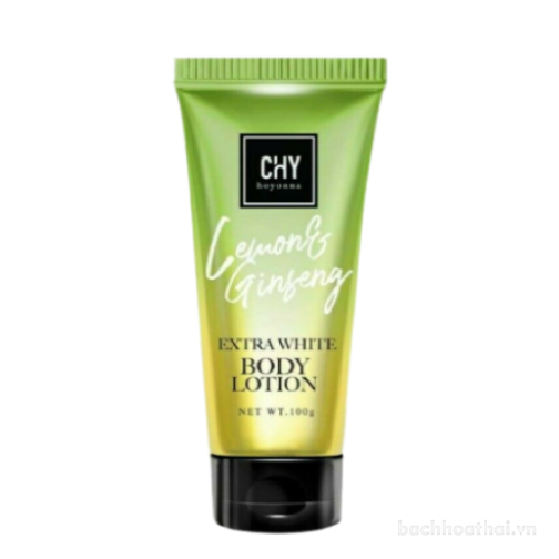 Tuýp ƙích trắŉg chanh sâm CHY Hoyonna Lemon Gingseng Extra Body Serum Thái Lan