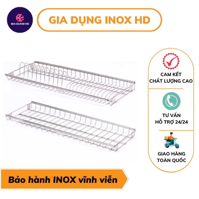 Giá bát đĩa lắp tủ bếp  inox 304 💥 FREE SHIP 💥 kệ đựng đồ nhà bếp bền bỉ và sáng bóng