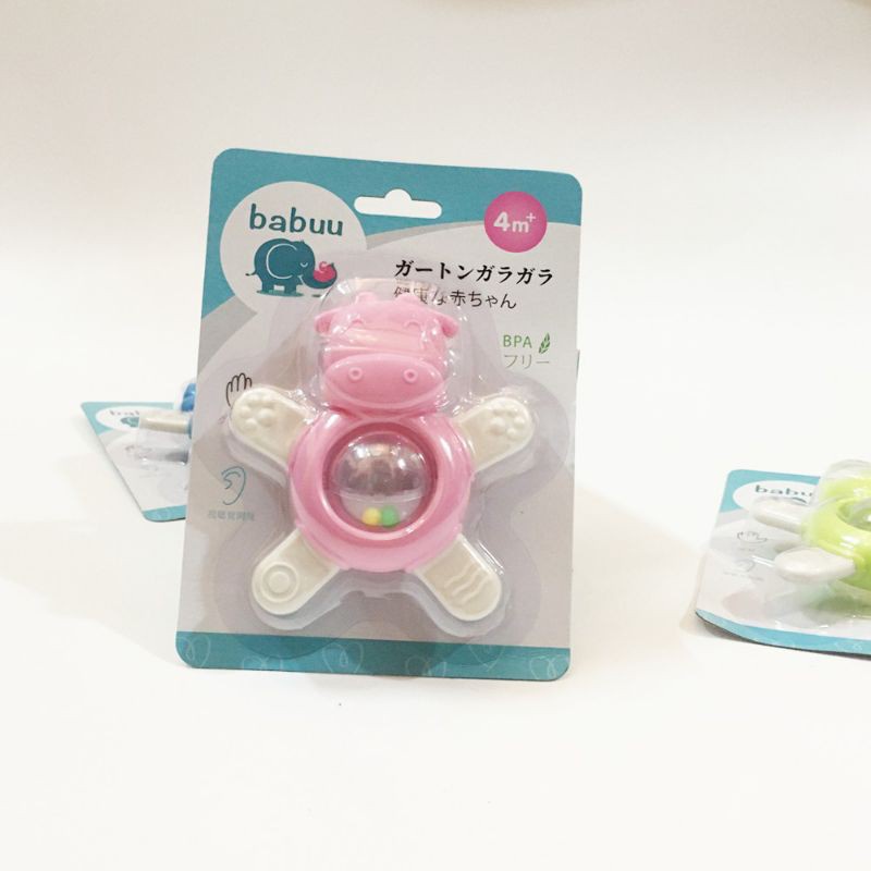 Bộ đồ chơi xúc xắc gặm nướu phát triển kỹ năng cơ bản cho bé thương hiệu Babuu Nhật bản BB11 Homedy Kids