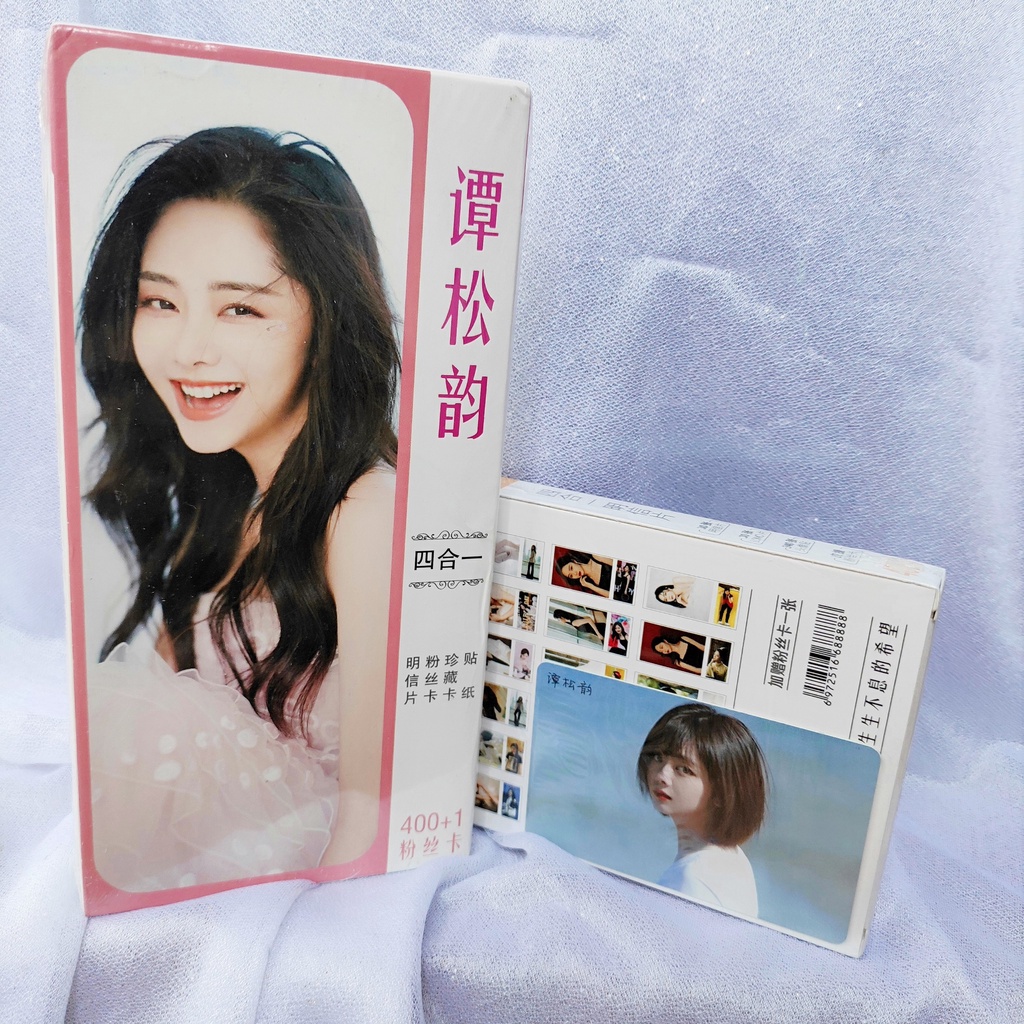 CBIZ Hộp postcard Bạch Lộc Cúc Tịnh Y Địch Lệ Nhiệt Ba Triệu Lộ Tư Vương Hạc Đệ