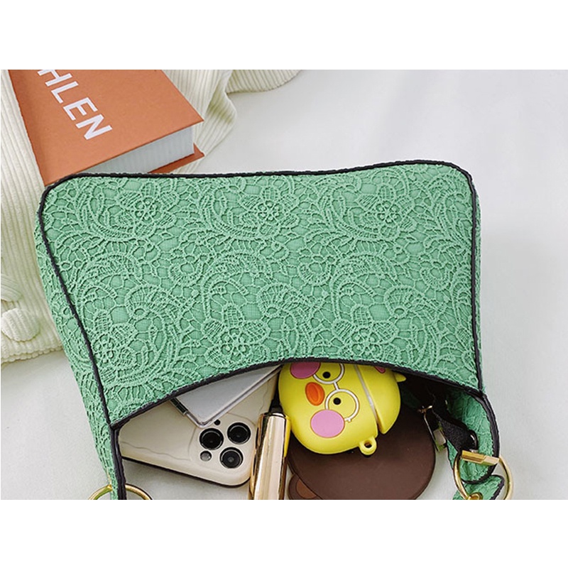 Túi Đeo Vai Màu Trơn Phong Cách Phương Tây Thời Trang