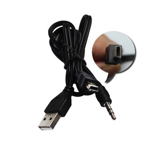 sạc mini usb kèm dây aux 3.5mm cho các máy nghe nhạc và loa  G7 in 1