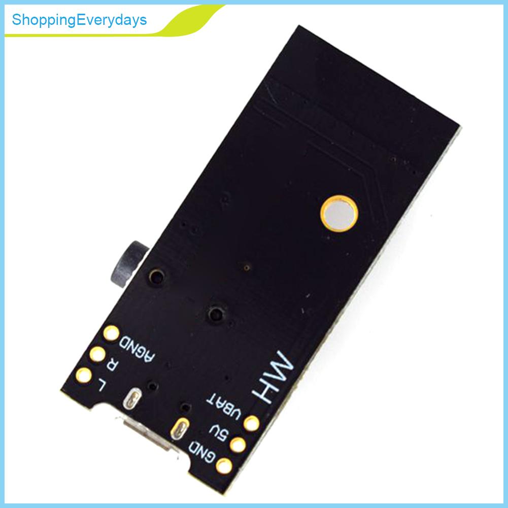 （ShoppingEverydays） HW-407 Bluetooth Audio Receiver Board Bluetooth 4.2 Stereo Music Decoder Module