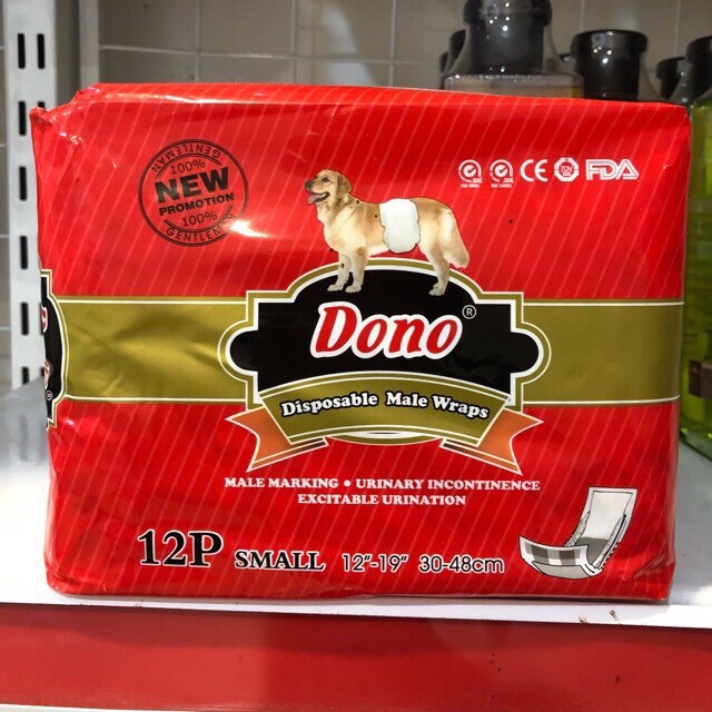 Tả Bỉm Vệ Sinh Chó Đực DONO