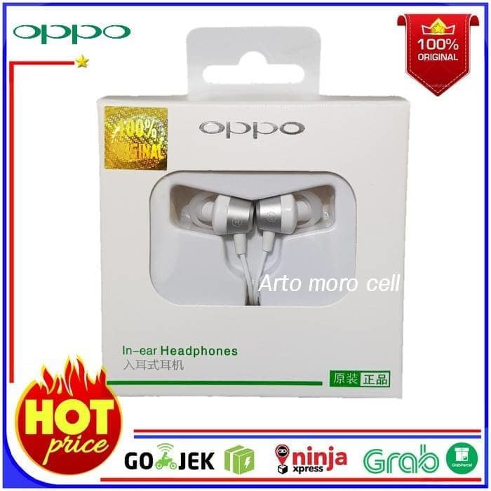 Tai Nghe Nhét Tai Chính Hãng 100% Cho Oppo F1s F3 Plus Find 7 R5 N1 N3