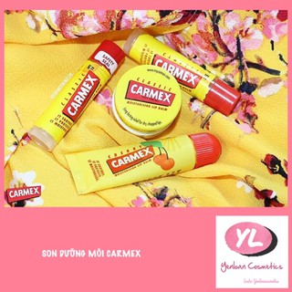   Bill US  Son dưỡng môi chống nắng Carmex lip balm SPF 15 bán chạy số 1 tại Mỹ đủ các vị 