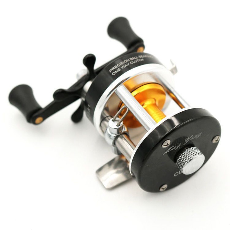 Máy Câu Cấu Hình Tầm Cao Kim Loại Drum Fishing Reel Casting 140g
