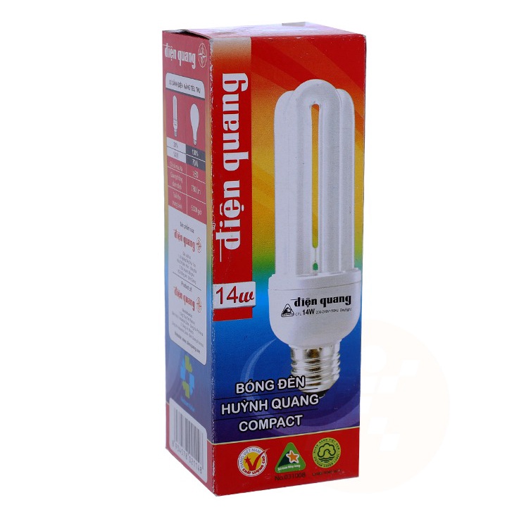 Bóng Đèn Tiết Kiệm U ĐIỆN QUANG 14W, 18W, 20W
