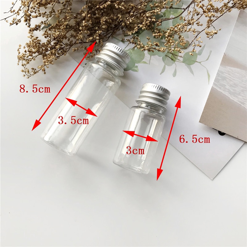[Hàng mới về] Set 1/5 lọ rỗng đựng xà phòng / mỹ phẩm đa năng chuyên dụng 10/20ml