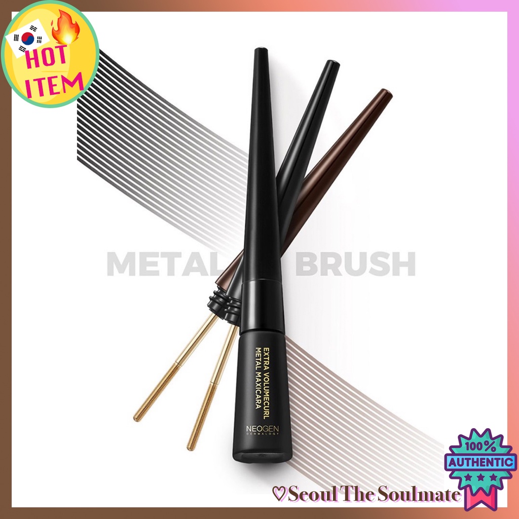 Neogen Dermalogy Extra Volume Curl Metal Mascara 4ml.