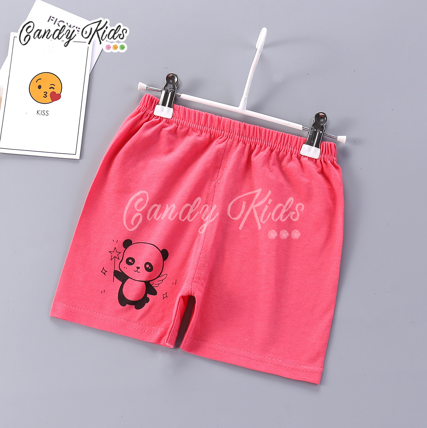 Quần Short Cotton In Họa Tiết Hoạt Hình Xinh Xắn Dành Cho Bé 1-7 Tuổi