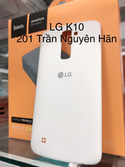 Lưng LG K10 trắng ( 2016 )