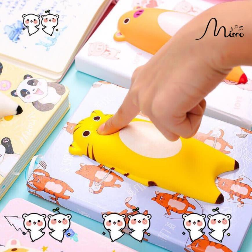 [FREESHIP TỪ 100K]  Sổ nhật ký ghi chép cá nhân lập kế hoạch gắn squishy nổi đáng yêu xả stress