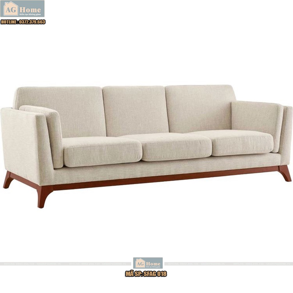 Ghế sofa văng bọc da cao cấp, kích thước 2,4m