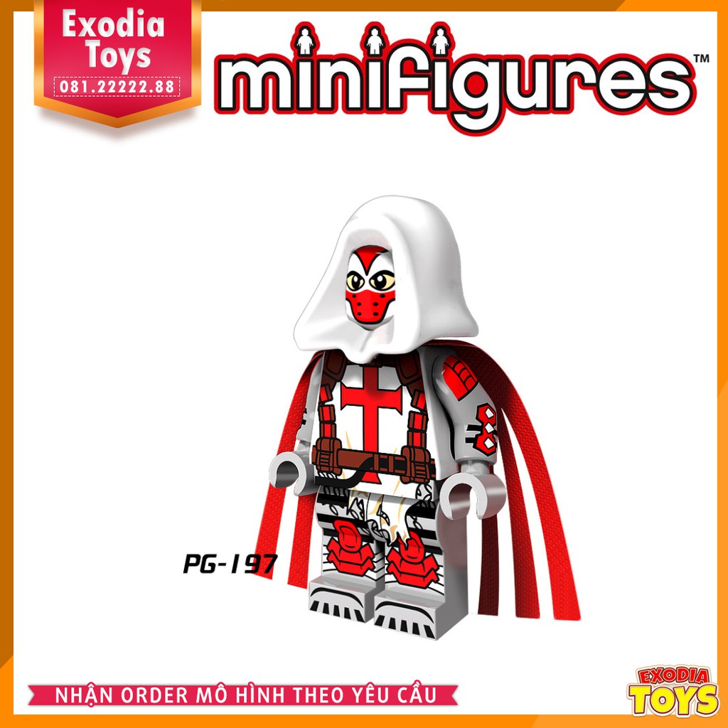 Xếp hình Minifigure nhân vật siêu anh hùng vũ trụ DC Comics và Marvel - Đồ Chơi Lắp Ghép Sáng Tạo - POGO 8056