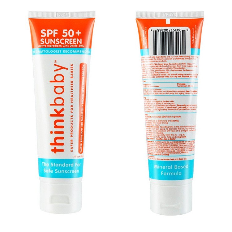 Kem chống nắng baby lành tính cho bé Thinkbaby Thinkspot SPF 50+ an toàn cho da nhạy cảm