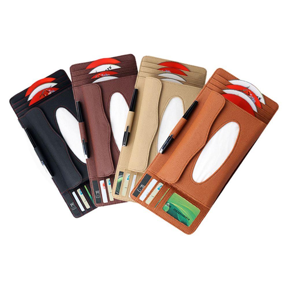 Túi Đựng Đĩa CD DVD Gắn Tấm Che Nắng Xe Hơi Gọn Gàng Đa Năng