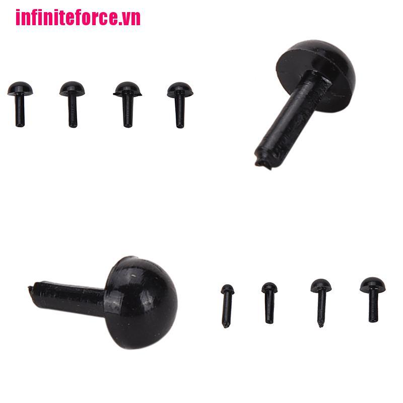 (Hàng Mới Về) Bộ 100 Mắt Nhựa 4 Kích Cỡ Cho Múa Ba Lê