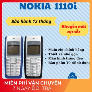 Điện thoại NOKIA 1110i chính hãng giá rẻ tặng kèm pin và sạc-Bảo hành 12 tháng