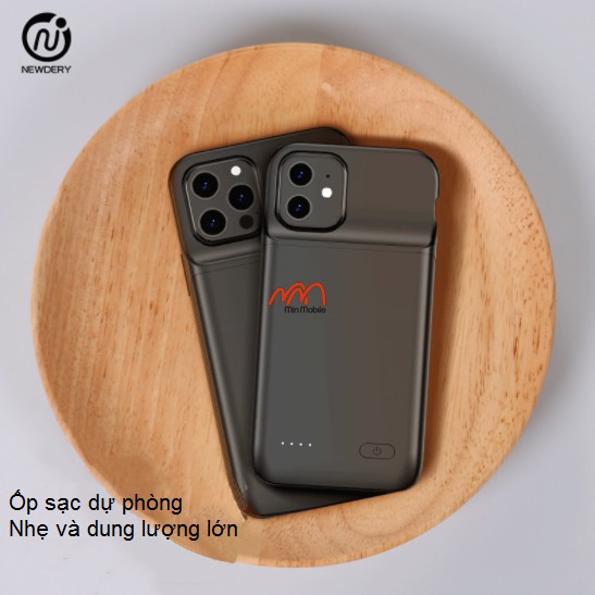 Ốp lưng kiêm sạc dự phòng 12 Pro Max/ iPhone 12 Pro/  12 Mini/ 12