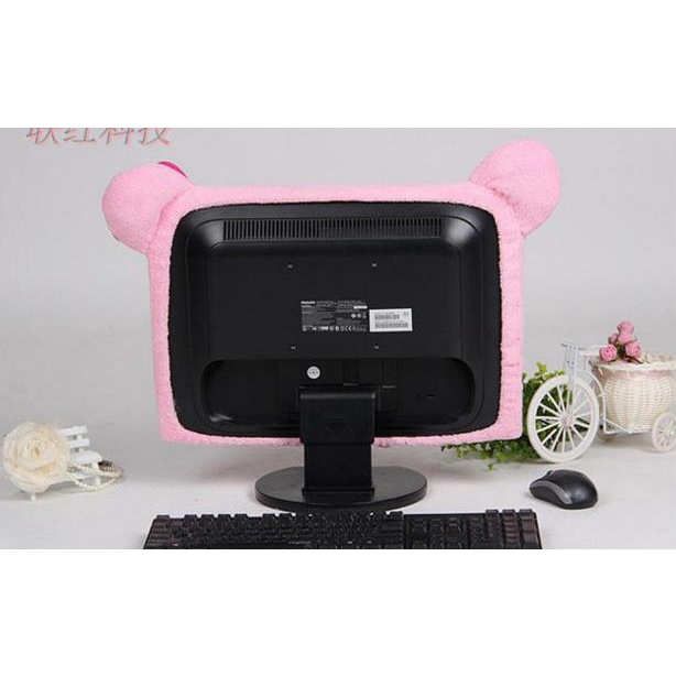 Vỏ Bọc Bảo Vệ Màn Hình Máy Tính 14-32 inch Hình hello kitty Dễ Thương