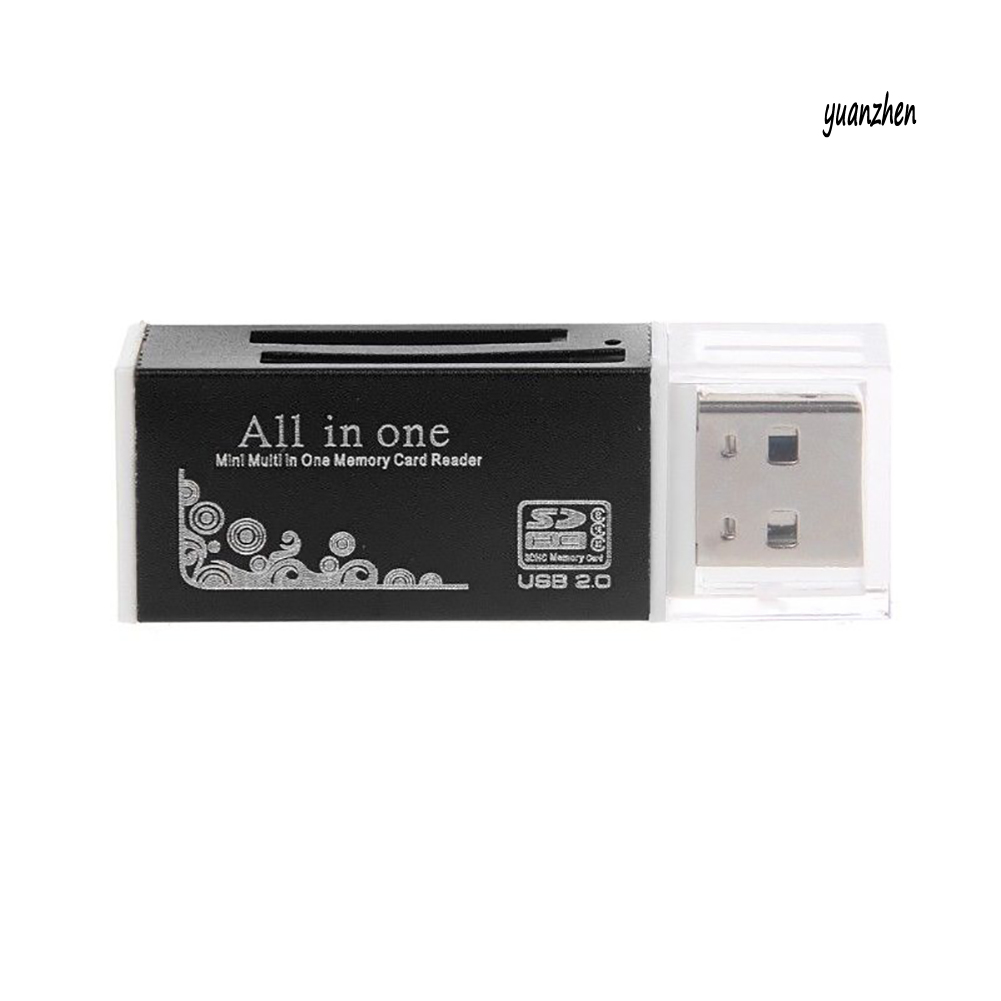 Đầu Đọc Thẻ Nhớ Usb 2.0 Đa Năng Sd / Sdhc Mmc Tf Ms M2 | BigBuy360 - bigbuy360.vn