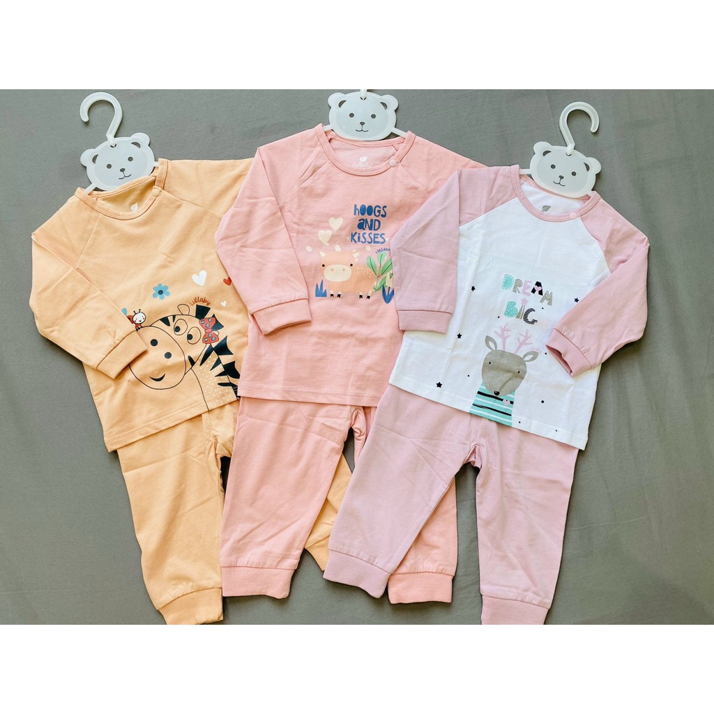 [FAFRINW05 giảm tối đa 30k đơn 150k]Bộ dài tay raglan in hình Lullaby cho bé NH693P