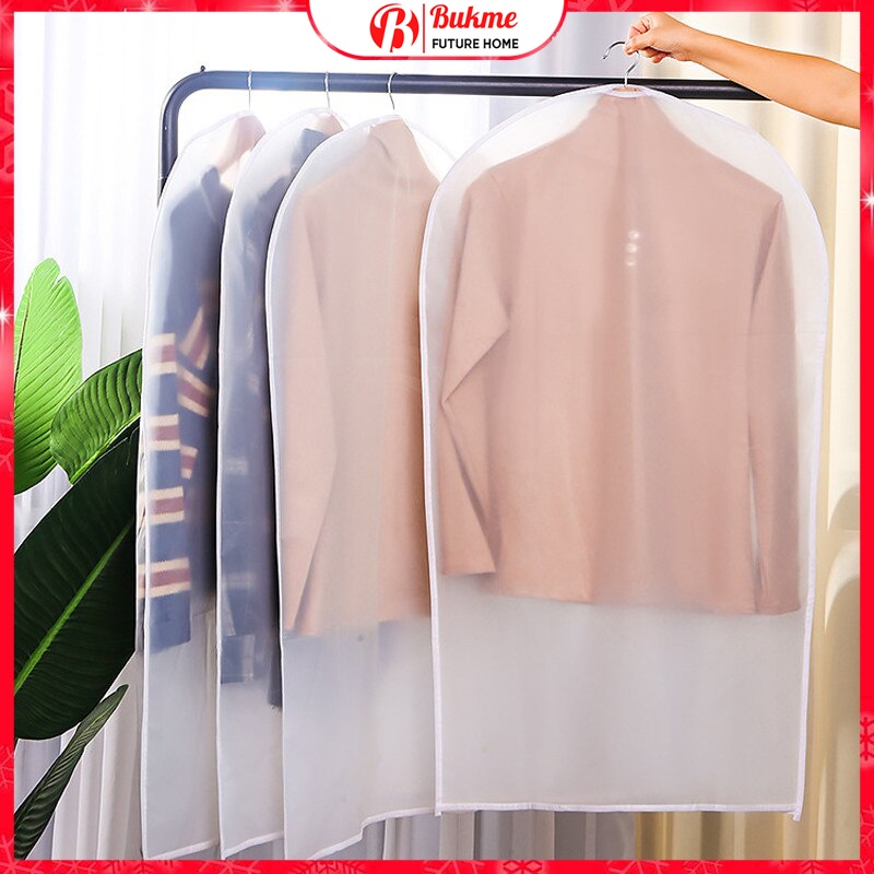 Túi bọc quần áo mùa đông treo tủ chống bụi ẩm mốc chống thấm nước có khoá kéo tiện lợi