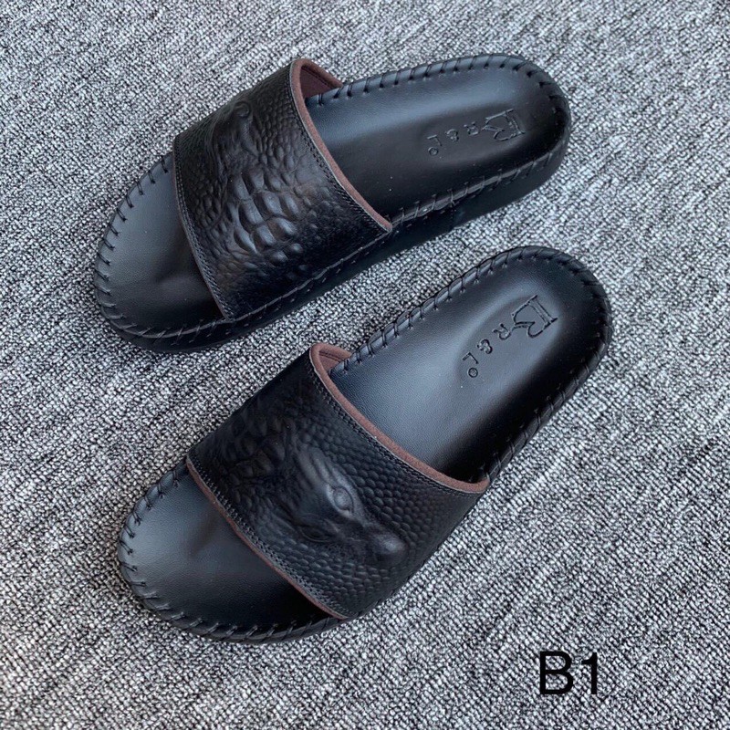 DÉP DA QUAI NGANG IN ĐẦU CÁ SẤU CAO CẤP