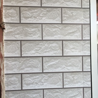 Giấy Dán Tường Vân Gạch khổ 1m22