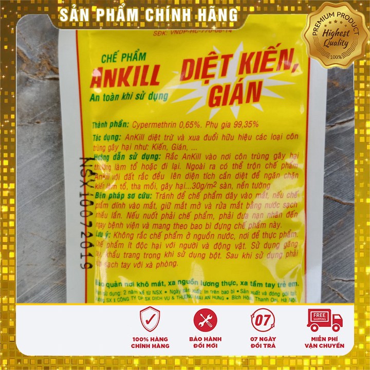 Chế phẩm diệt kiến gián Ankill (20gr)