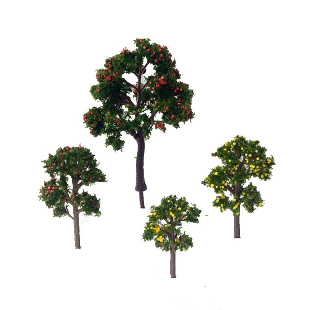 Bộ 10 Mô Hình Cây Giả Trang Trí Tiểu Cảnh