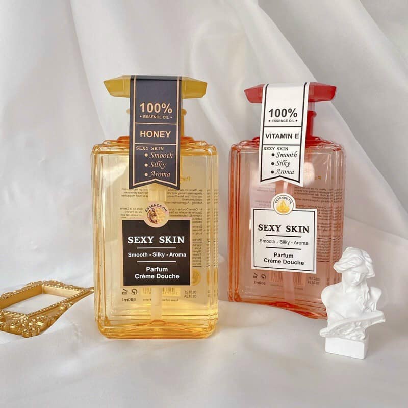 Sữa Tắm Nước Hoa Sexy Skin Lưu Hương Sang Trọng Quyến Rũ Pháp - 600ml