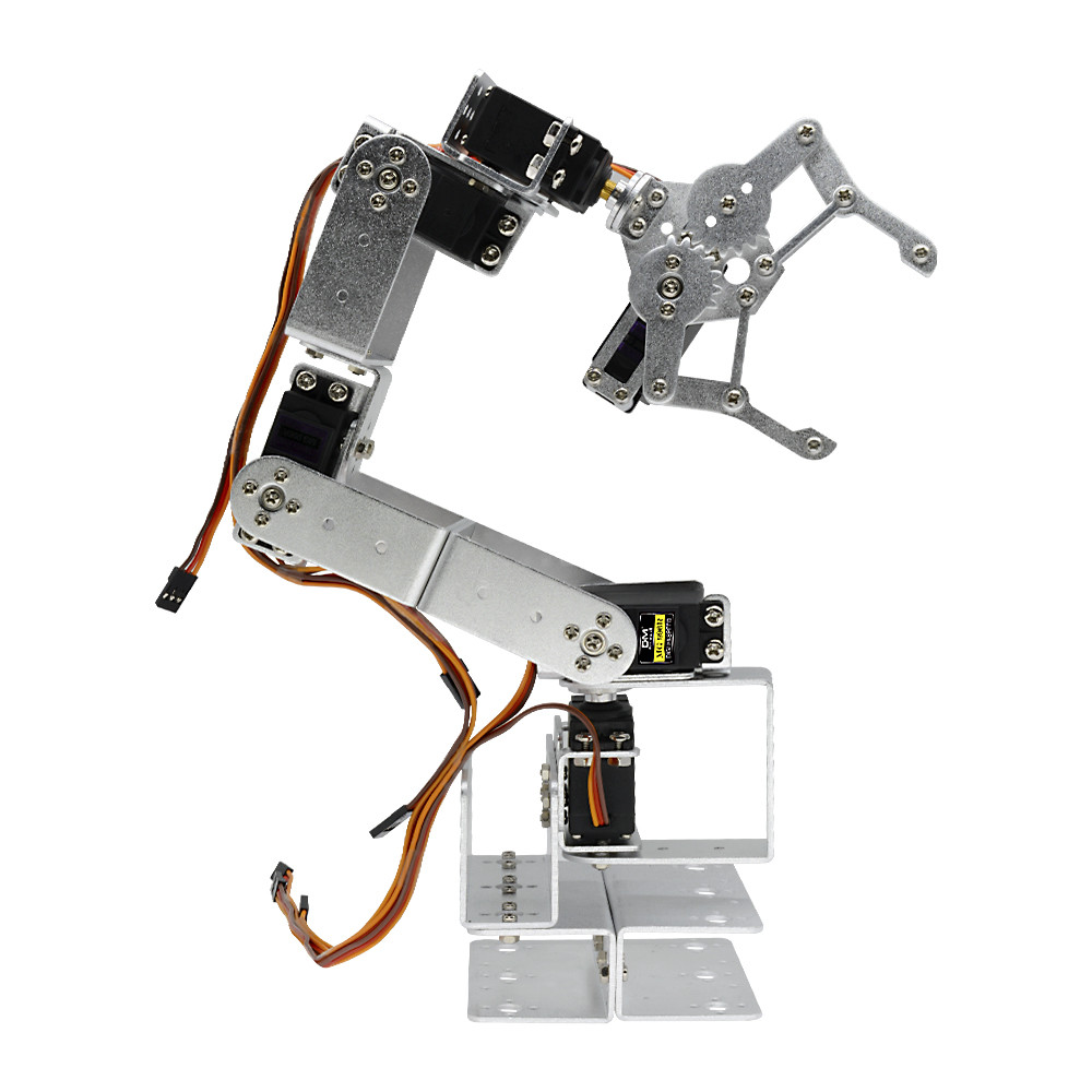 Kẹp nhôm PCBFUN R3U 6dof cho robot arduino DIY chuyên dụng