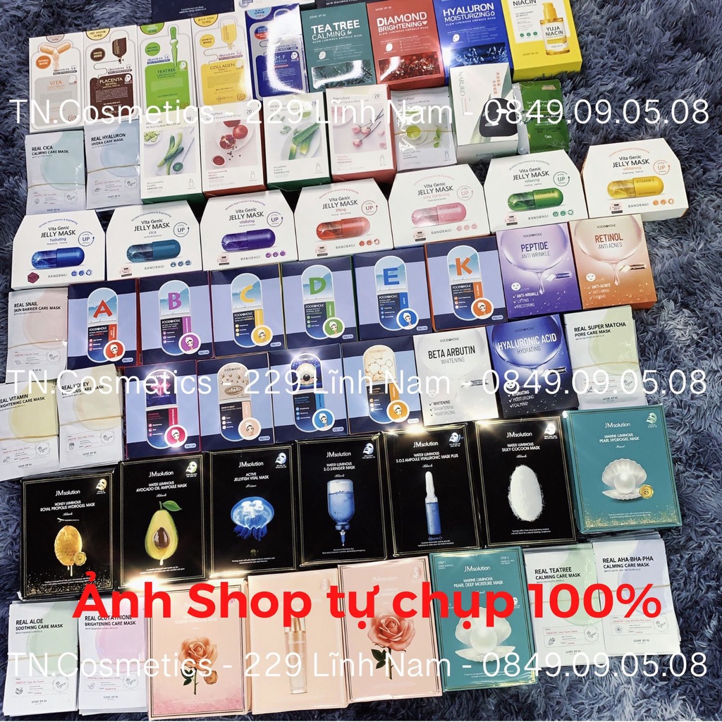 Mặt Nạ Giấy Hàn Quốc Foodaholic Dưỡng Ẩm, Trắng Sáng Da, Chống Lão Hoá, Giảm Mụn Essential Mask 23ml MN0179