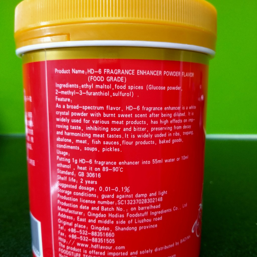 Hương thịt hd6 - tăng mùi thơm lan tỏa quay nướng