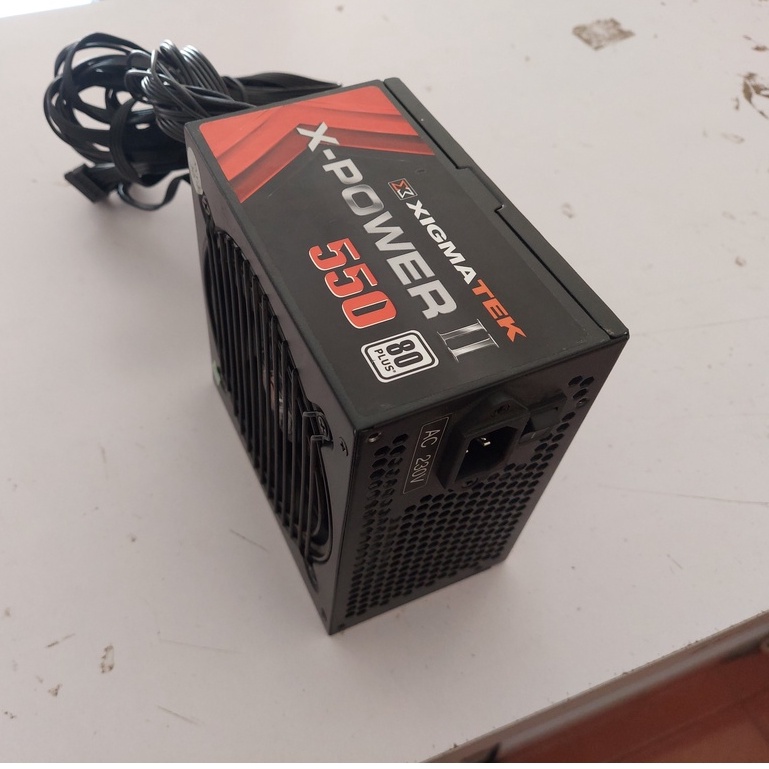 Nguồn Máy Tính XIGMATEK X-POWER II 550 Chuẩn 80PLUS Cũ