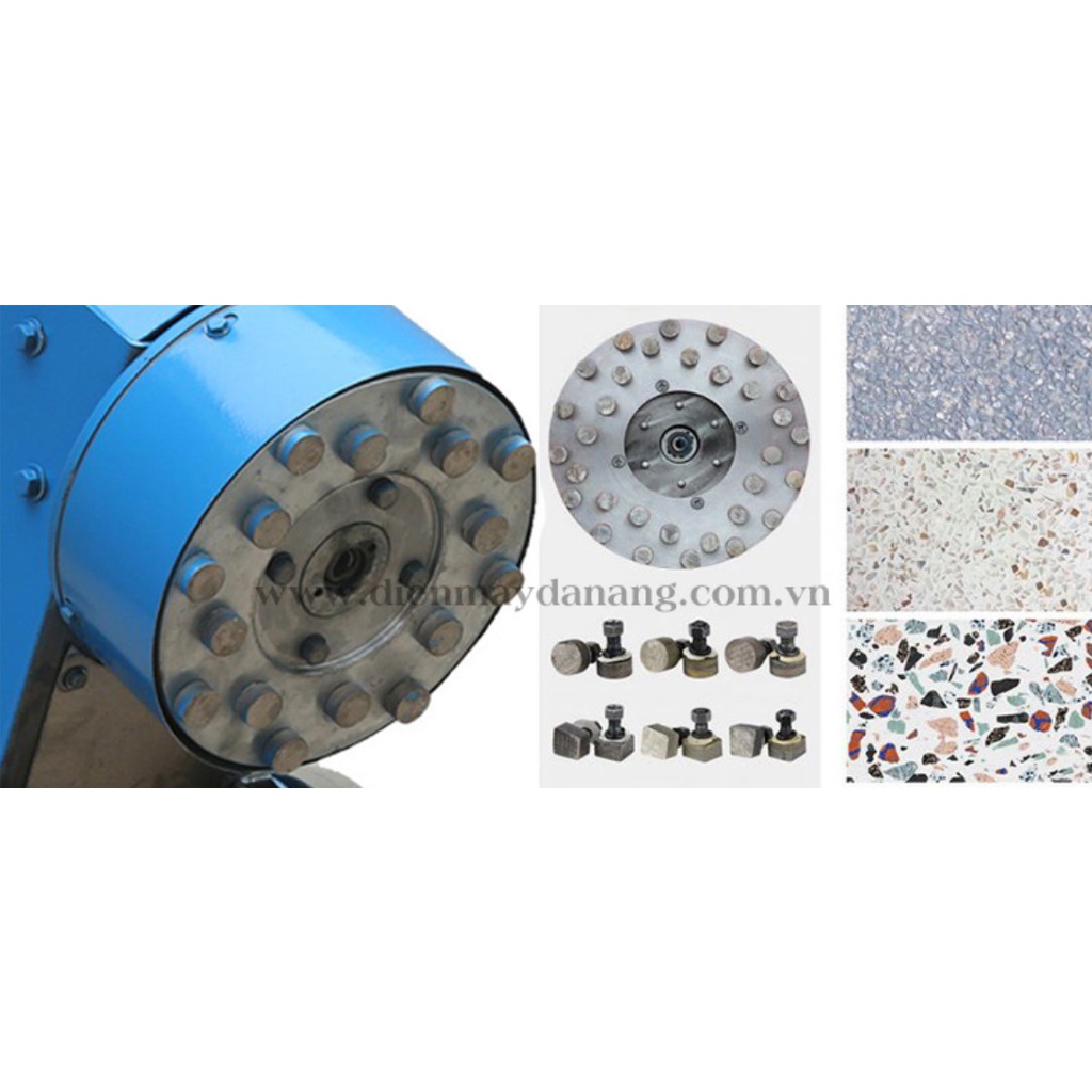 Hộp đá mài sàn 16 viên dạng tròn