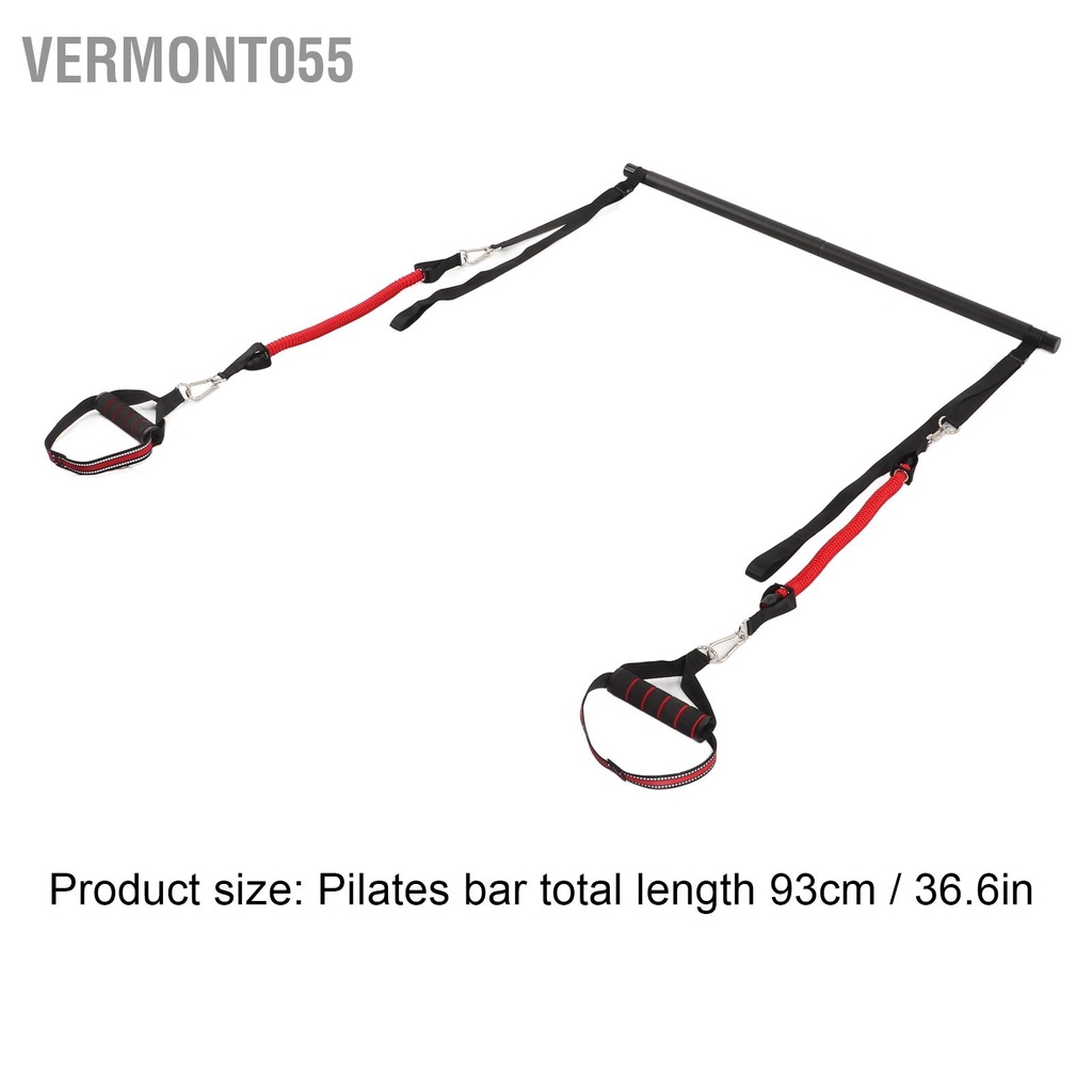 Có thể bán buôn Bộ dụng cụ tập Pilates di động với dây đeo có thể điều chỉnh được Thiết bị Yoga cho việc luyện Vermont055 Hàng giao ngay