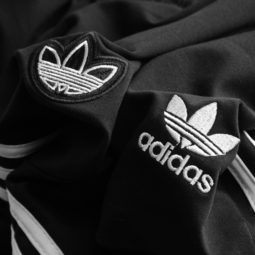 Quần Short Thun Adidas 3 sọc trắng mẫu mới chất nỉ da cá xịn sò - LA STORE MENSWEAR