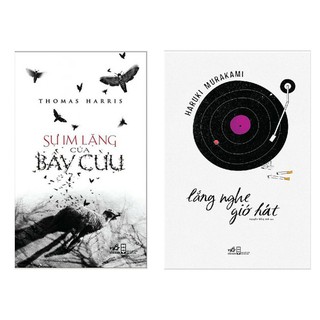 Sách - combo sự im lặng của bầy cừu + lắng nghe gió hát